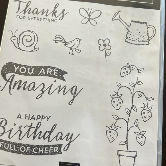 Stampin Up Stamp Set Springtime Stroll Stamp Set - Picture 2 of 4